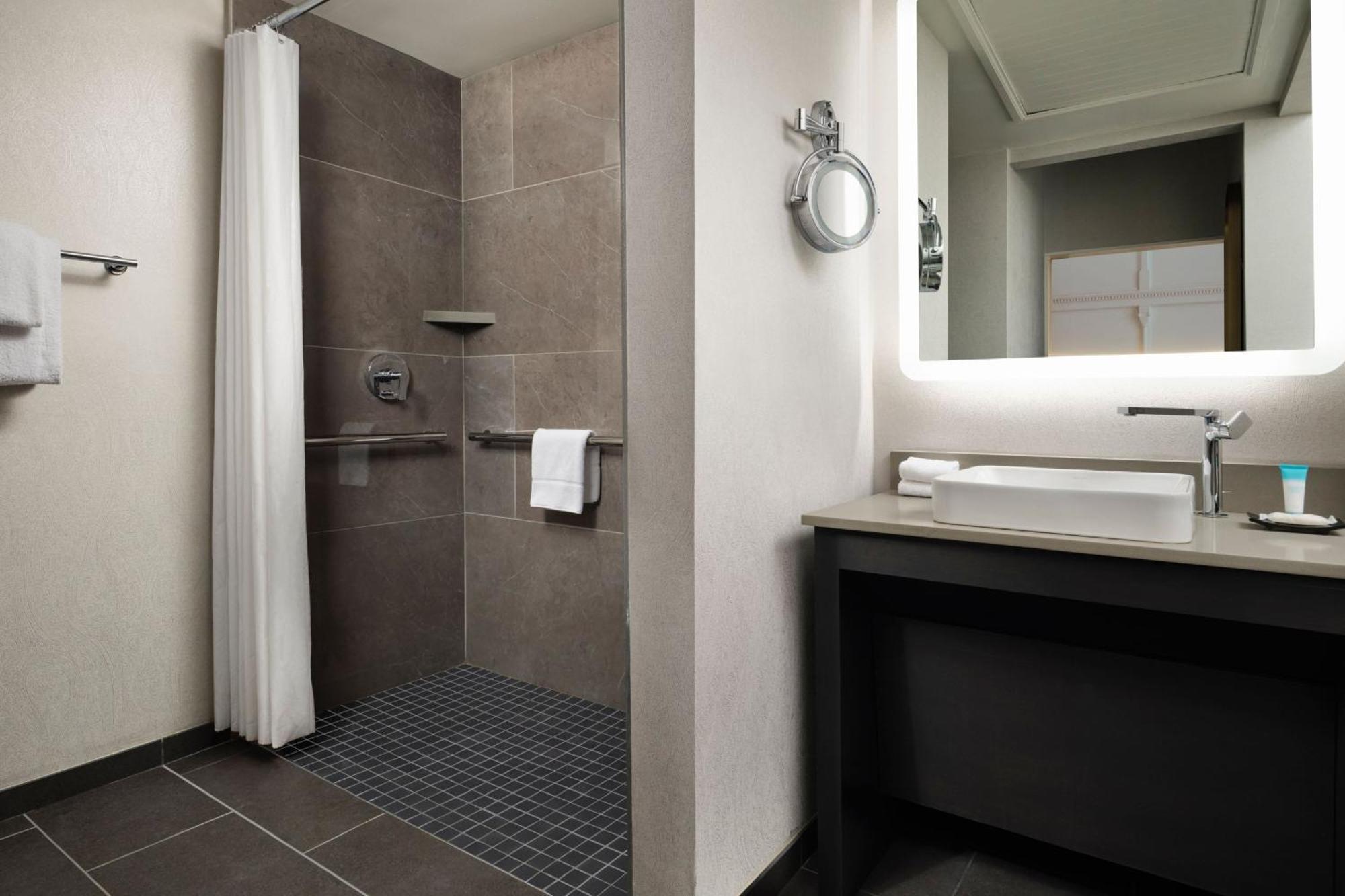 King Room Roll Shower Mobility Accessible